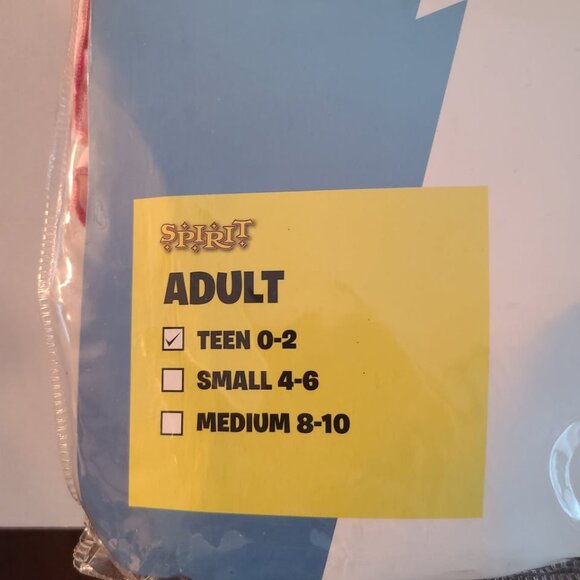 New Spirit Fortnite Zoey Costume Size Adult Teen 0-2 - Picture 5 of 6